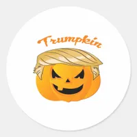 Trumpkin Classic – Political Parody Classic Round Sticker
