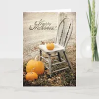 Halloween Pumpkins and Old Cahir Card