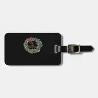 Tis The Season Shadowed Luggage Tag