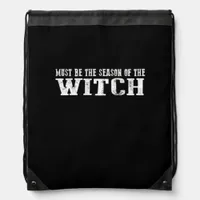 Must Season Of Witch Drawstring Bag