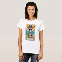 The Mom Life Funny Skeleton Tarot T-Shirt