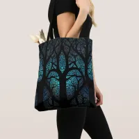 Tree of Life - Mystic Forest Mosaic Tote Bag