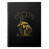 Aesthetic Goblincore And Cottagecore Mushroom Crea Notebook