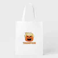Trumpkin – Funny Parody Slogan Grocery Bag