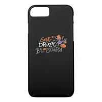Eat Drink And Be Scary Funny Halloween iPhone 8/7 Case