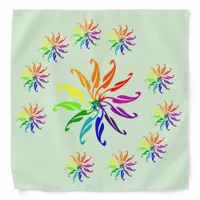 Bandana - Color Wheels in Circle