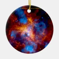 Tarantula Nebula Ceramic Ornament