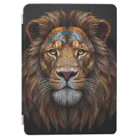 Majestic Mosaic Lion Head  iPad Air Cover