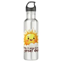 Going to be a Great Day Stainless Steel Water Bottle