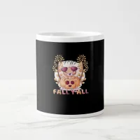 It’s Fall Y’all Pumpkin Halloween Cat Autumn Giant Coffee Mug