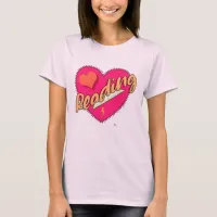 Reading Love Book Heart Motto T-Shirt