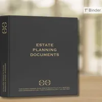 Estate Planning Binder with Custom Logo