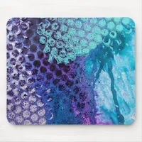 Spotty Ink Spills Mouse Pad