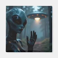Female Alien Extraterrestrial and UFO Magnet