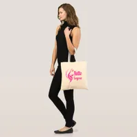 Thumbnail for Hello Gorgeous Lovely Lady Face Drawing Typography Tote Bag