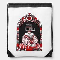 Till Death Do Us Part Caged Bird Classic Drawstring Bag