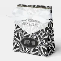 Black+White Pattern Favor box | Modern Tribal