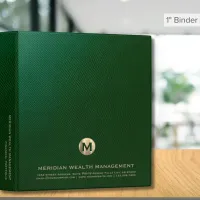 Elegant Financial Portfolio Binder