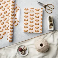 Pumpkin Pie Thanksgiving Wrapping Paper