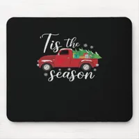 Fun Christmas Tis The Season Holiday Mouse Pad