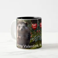 Quill You Be My Valentine Two-Tone Coffee Mug