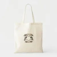 Heartagram Death Is Classic Skeleton Hand Heart Tote Bag
