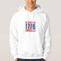 No Kings In America We The People Vintage Hoodie