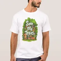 Harmony of Nature: Save the Trees T-Shirt