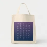 Katakamuna Chart Tote Bag