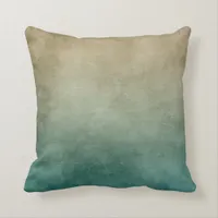 Abstract Brushstrokes Throw Pillow