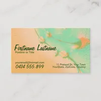 Watercolor Dreams Business Card