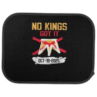 No King Patriotic Freedom No Kings In America Crea Car Floor Mat