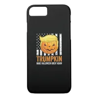 Make Halloween Great Again Trumpkin Funny Hair Pum iPhone 8/7 Case