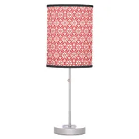 Pendant Lamp - Hexagon and Bars (red)