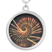 Fractal Shell Swirl Necklace