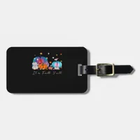 It’s Fall Y’all Magic Pumpkin Autumn Style Luggage Tag