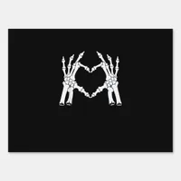 Heart - Halloween Skeleton Hand Sign