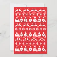 Christmas Horse Racing Jockey Ugly Sweater