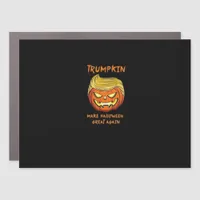 Halloween Trumpkin Classic Funny Car Magnet