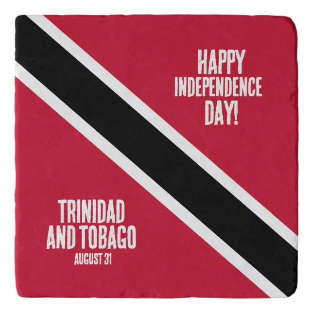 Trinidad & Tobago Independence Day National Flag Trivet