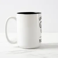 Funny Two-Tone Mug Snarky Squirrel Coffee Companio