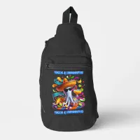 Festive Fiesta Flavors tacos and margaritas Sling Bag