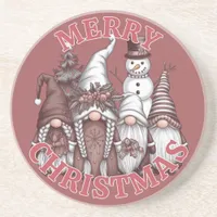 Christmas Gnomes Coaster