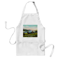 Alton Bay and Lake Winnipesaukee, New Hampshire Adult Apron