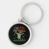 Tis The Season For Tequila Dabbing Keychain