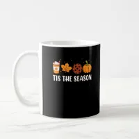 Tis The Season Coffee Fall Pickleball And Hallowee Coffee Mug