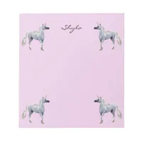 Unicorns Notepad