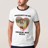 Western Property of My Smokin' Hot Wife Husband T-Shirt