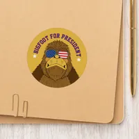 Bigfoot For President Funny Sasquatch Patch