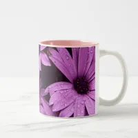 Afternoon Showers Pink Flowers Mug